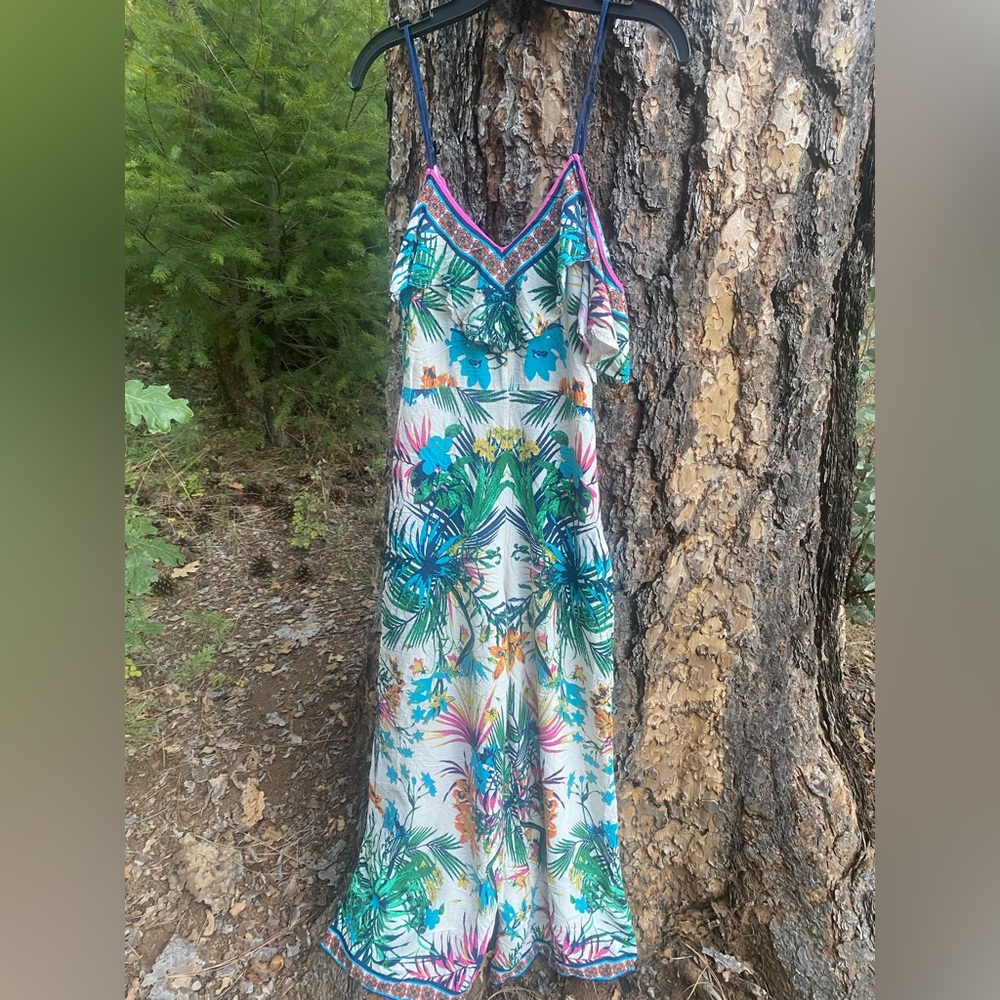Flying Tomato Vibrant Floral jumpsuit